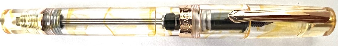 Nahvalur Original Plus Fountain Pen in Gold Ocellatus